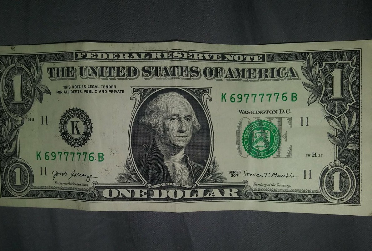 Found-This-Nice-Serial-Number-On-A-One-Dollar-Bill.